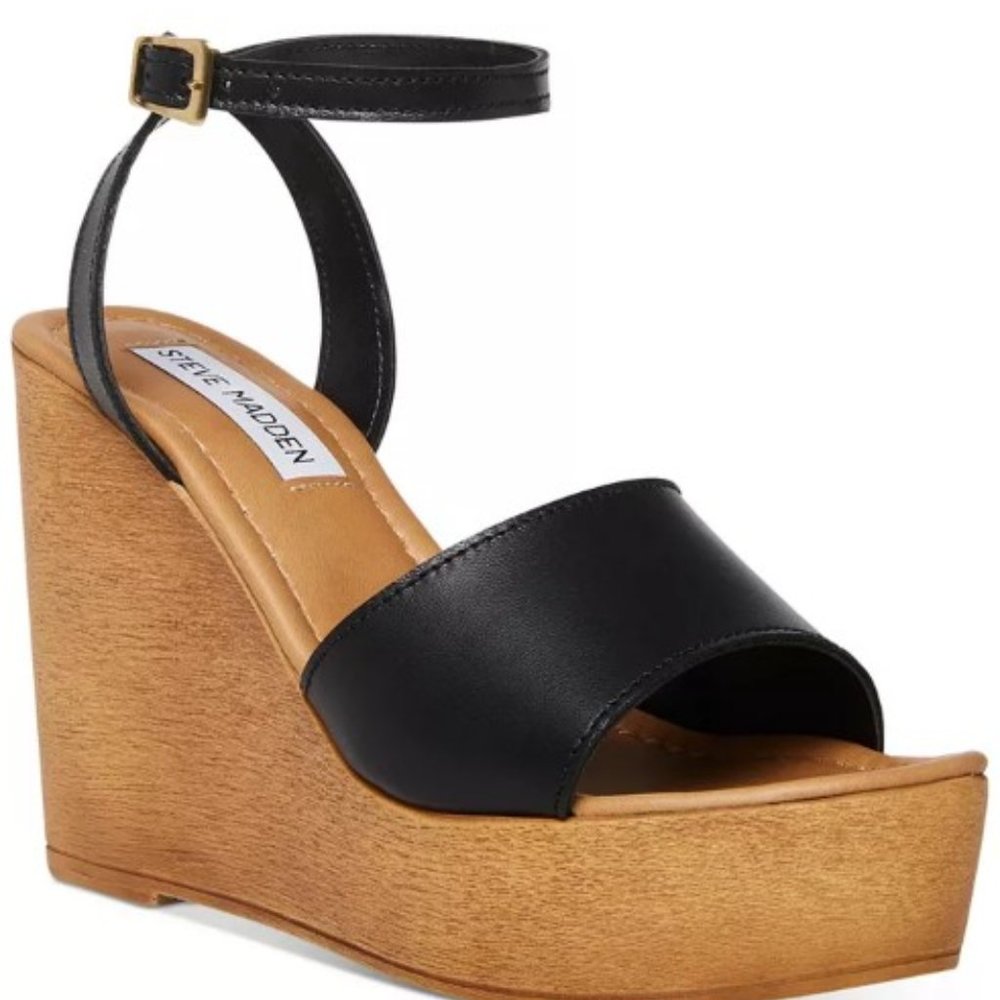 STEVE MADDEN Women's Welsh Wedge Sandals